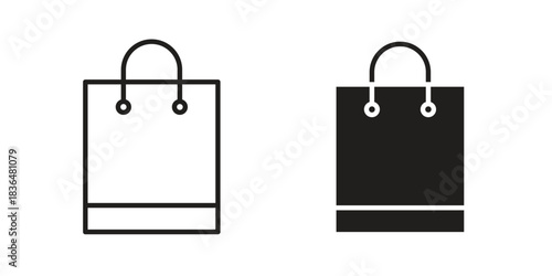 Shopping icon designs collection for mobile, ui, web.
