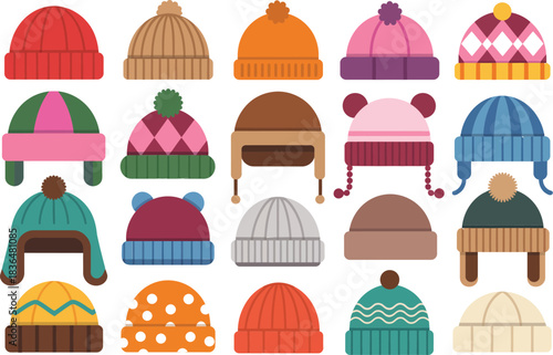 Winter Woolen Hats Collection