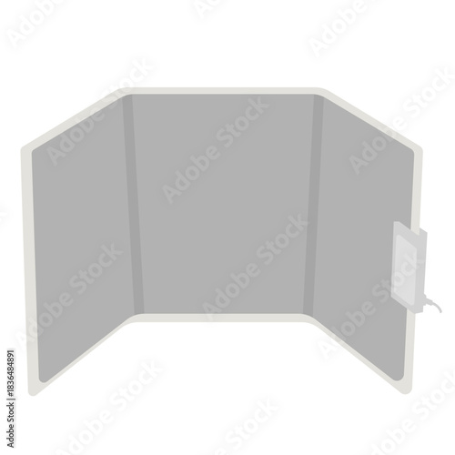 パネルヒーターのイラスト