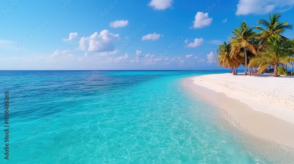 custom made wallpaper toronto digitalSerene sandy islet in the Indian Ocean showcasing a tropical paradise