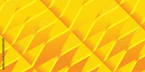 Yellow Grid Mosaic Background, Creative Design Templates. poster