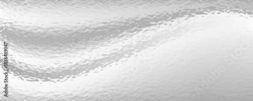 gray foil glass texture background. Abstract gradient bright light reflection and shiny rough texture surface