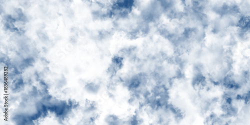 View white cloud with blue sky watercolor, cloudscape and blue sky in background, beautiful white clouds and blue sky high definition skyscraper with grunge texture for background.