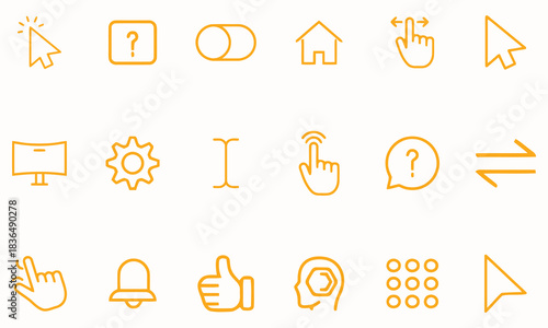 A structured wireframe-style icon that reflects planning and user-flow mapping.
Perfect for showcasing design processes, prototypes, and interface organization.