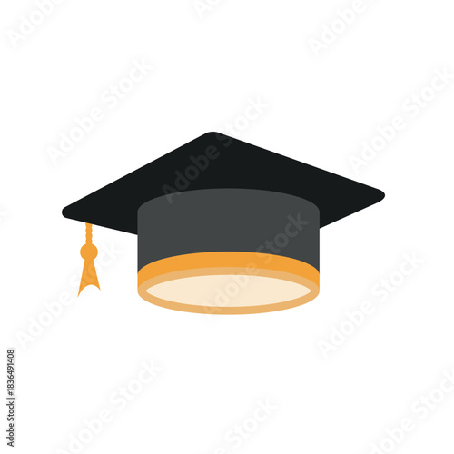 graduation cap icon vector design template