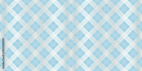 Seamless geometric lattice vector pattern with cloud dancer tones diagonal gradient lines. Color of the year 2026