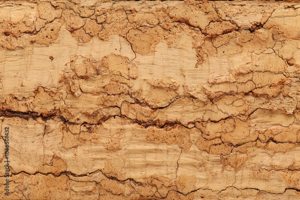 Fototapeta premium Sedimentary Rock Layers Closeup — Natural Geological Strata Texture