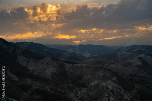 A Sunrise in the Desert