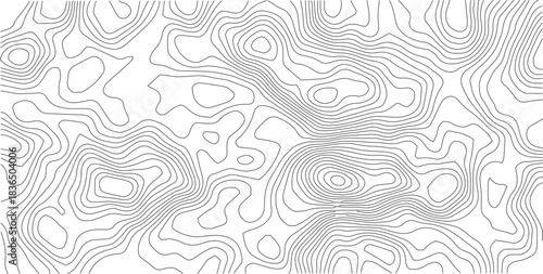 Transparent PNG Topographic line map. Modern design with White background with topographic wavy pattern design.map, pattern, texture, line, background, adventure, mountain, sport, travel, vector.	