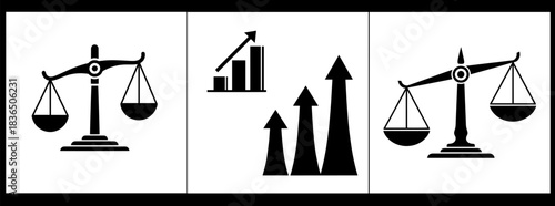 Business finance line editable icons set,vector pictograms of gear, money, bag, goal, megaphone, mind, target, checklist, data, globe, clock, brain.