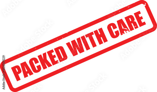 Isolated quality control stamp indicates rigorous evaluation with its bold red color and distressed texture