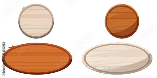 Round blank wood sign, smooth texture, boho rustic aesthetic, placed on neutral studio background.