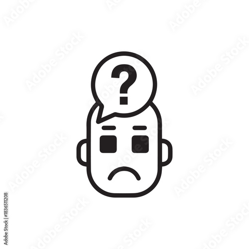 Questioning Face Icon
