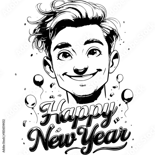 Happy Friend for a best friend, Happy New Year wish