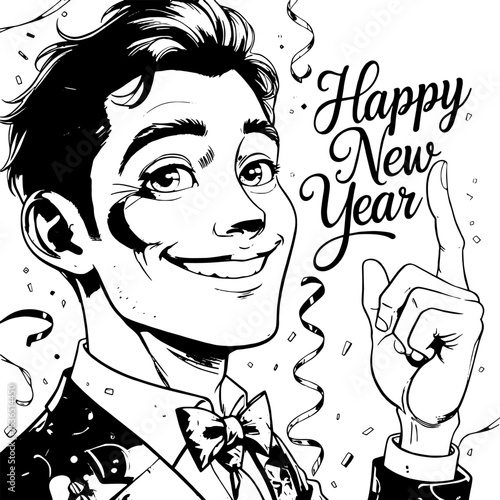 Happy Friend for a best friend, Happy New Year wish