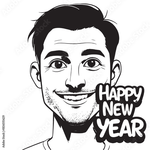 Happy Friend for a best friend, Happy New Year wish