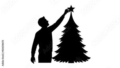 Elegant outline drawing of a slender glass liquor bottle symbolizing craft spirits or upscale beverage branding projects