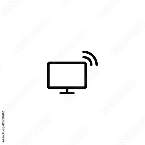 Flat Screen TV Icon