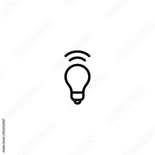 Smart Lightbulb Icon