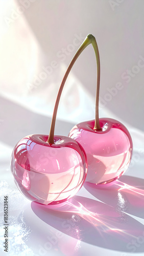 透明感のあるチェリーのイメージ