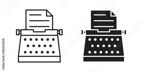 Typewriter icon