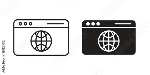 Website UI design icon