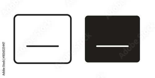 Window Minimize icon