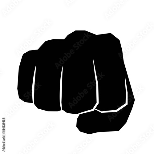 Powerful Fist Illustration: Symbol of Strength and Determination.