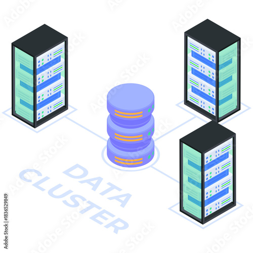 Isometric Data Clustering Concept