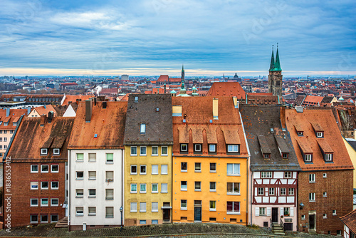 Nuremberg rooftop view