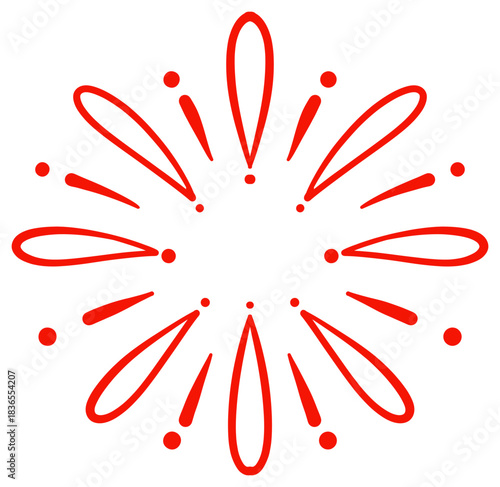 Firework Explosion Pattern