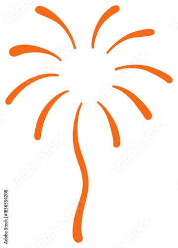 Firework Explosion Illustration