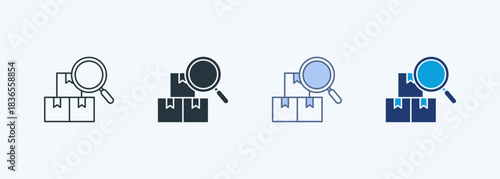 Quality Control Multiple Style Icon Collection