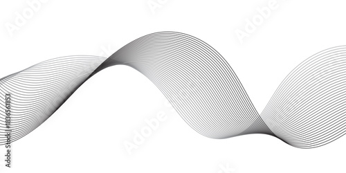 Abstract gray line pattern Transparent monochrome striped texture, minimal background. Abstract background wave line elegant white striped diagonal line technology concept web texture.