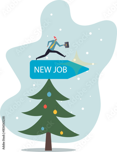 Change to new job, career or opportunity, new challenge to success, improvement or advancement, recruitment or employment.about a man and his life.