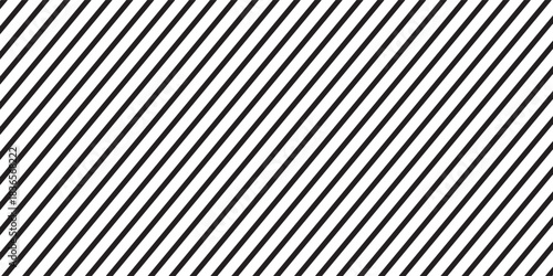 Seamless pattern with thin diagonal lines. Black and white abstract background.