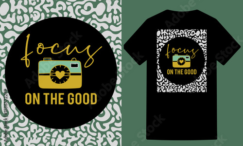 Vibrant Retro Tech Illustration t shirt design