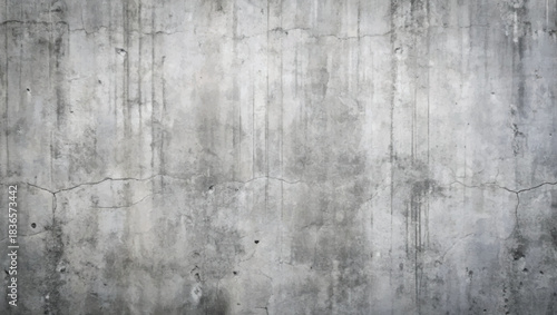 Grunge Cracked Concrete Wall Texture Background