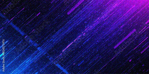 Abstract blue background with futuristic lines, digital pattern, and dark technology texture