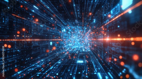 Quantum AI-Enhanced Computing Cloud Analyzing Big Data