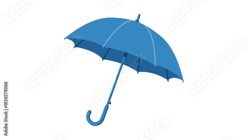 Protect yourself from life's storms with this stylish blue umbrella for weather protection or branding solutions during rainy days