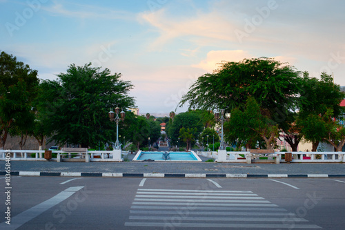 Namibe architecture park city Angola