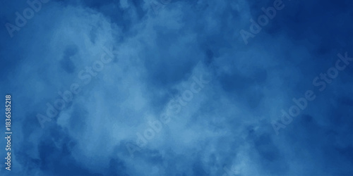 Abstract smoke blue sky nature cloud. Panoramic of Beautiful cloud in blue sky.	