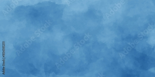 Abstract smoke blue sky nature cloud. Panoramic of Beautiful cloud in blue sky.	