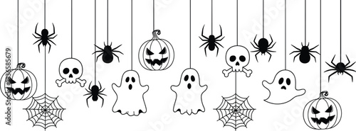 Technical Drawing of a Women's Cropped Hoodie Sweatshirt Vector Illustration, Front and Back Flat Sketch with Dropped Puff Sleeves for Fashion Apparel Design and Production,