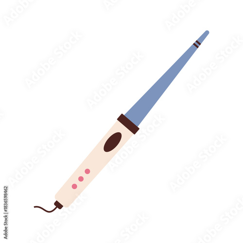 Cosmetic products and beauty care items in soft pastel illustrations