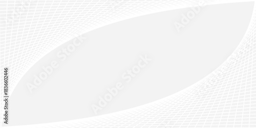 Graphic frame made on  net white net