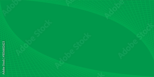 Graphic frame made on  net bright green