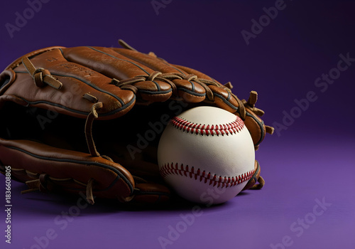 baseball and glove