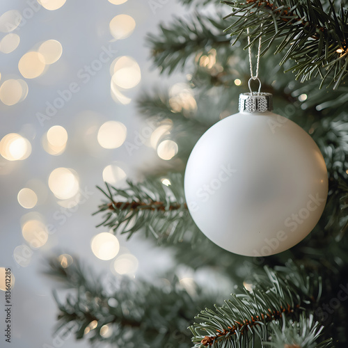 christmas tree with balls